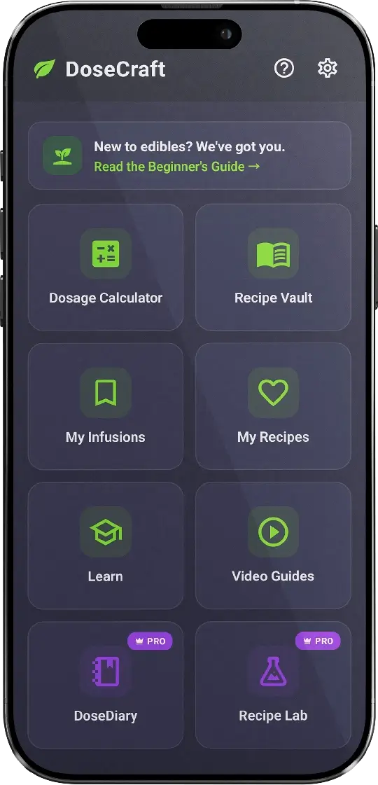 DoseCraft app screenshot