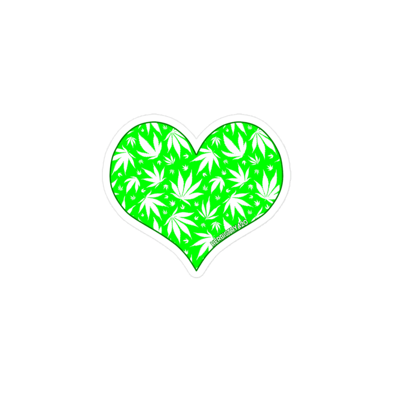 Love Weed – Bubble-free stickers