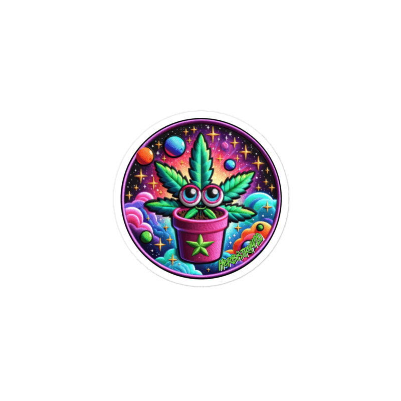 Space Plant – Bubble-free stickers