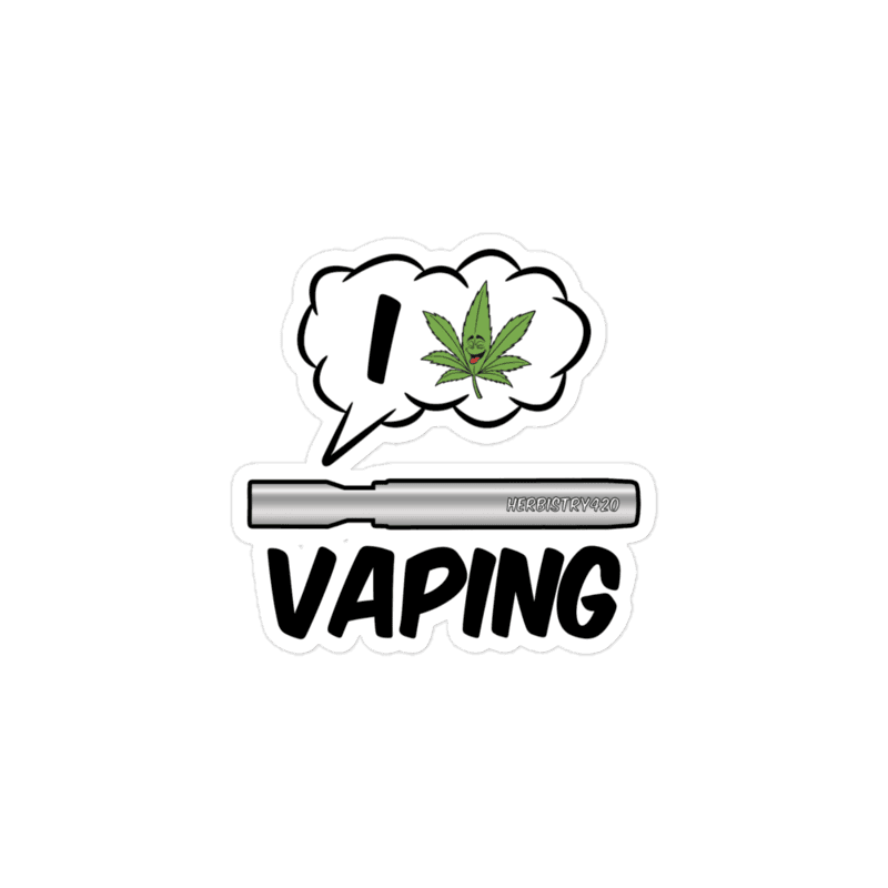 I Love Vaping – Bubble-free stickers