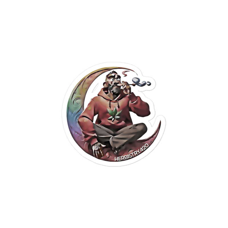 Smoking on the Moon – Bubble-free stickers