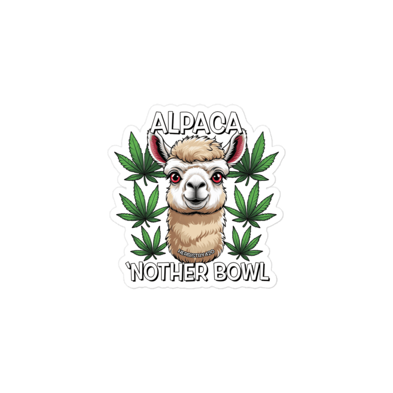 Alpaca 'Nother Bowl – Bubble-free stickers