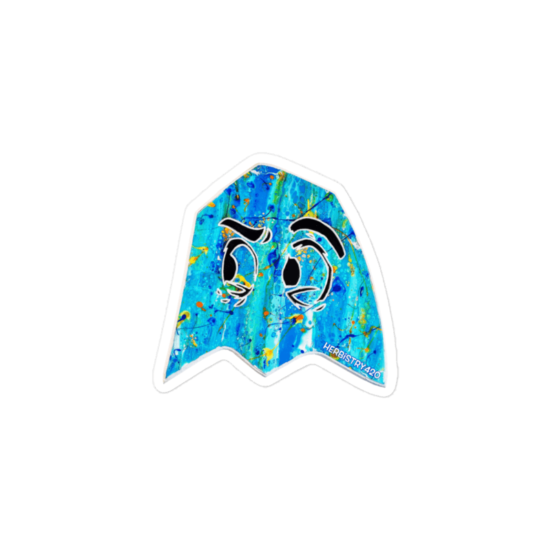 Blue Ghost – Bubble-free stickers