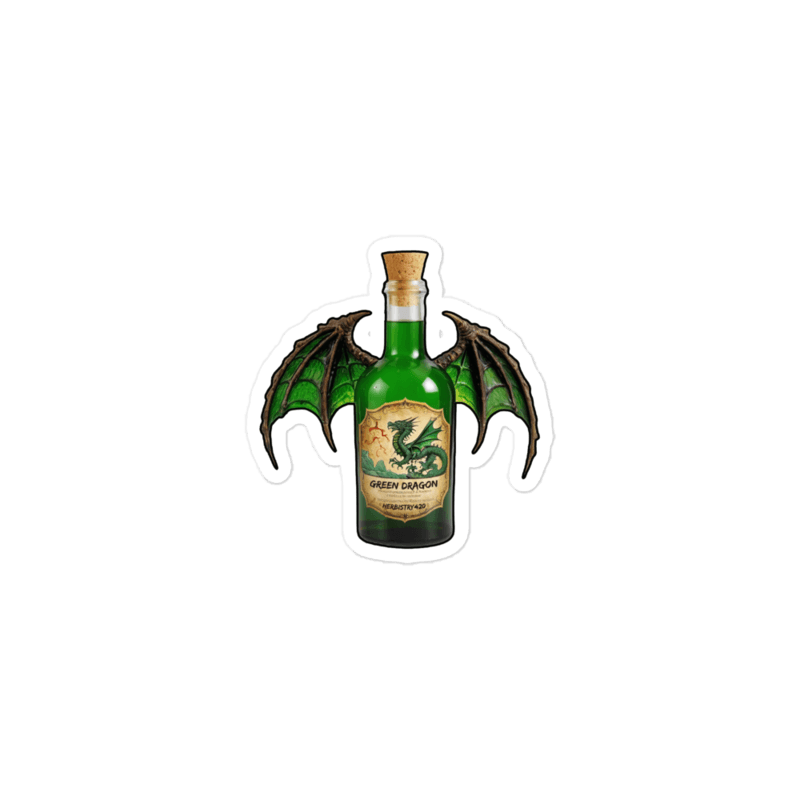 Green Dragon – Bubble-free stickers