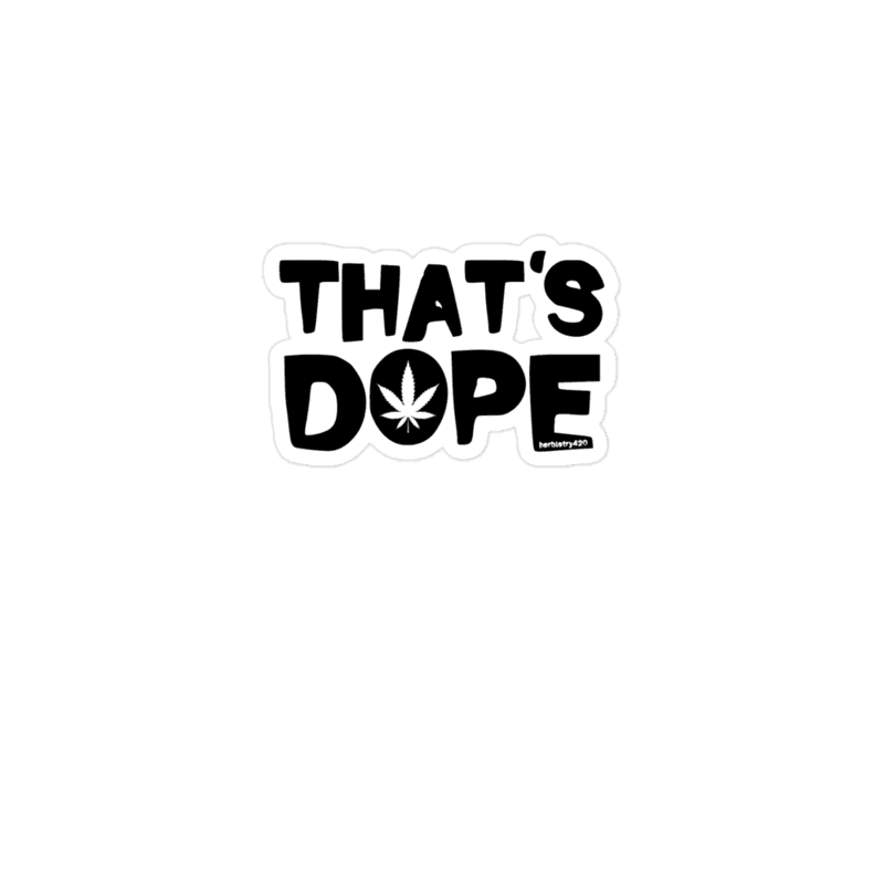 That's Dope – Bubble-free stickers