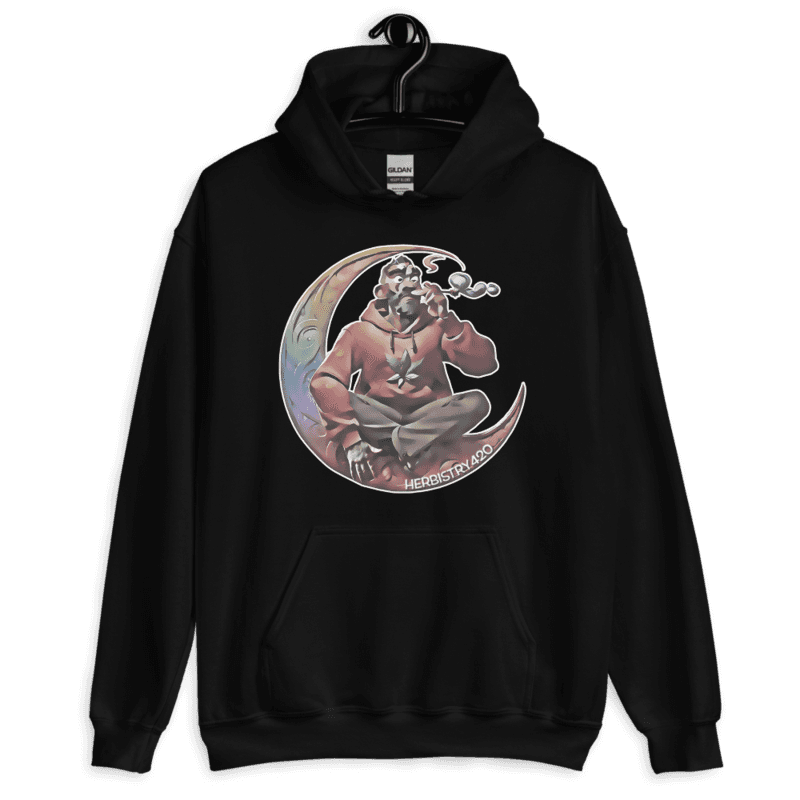 Smoking on the Moon – Unisex Hoodie