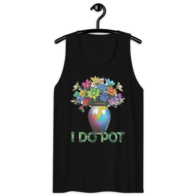 I Do Pot – Men’s premium tank top