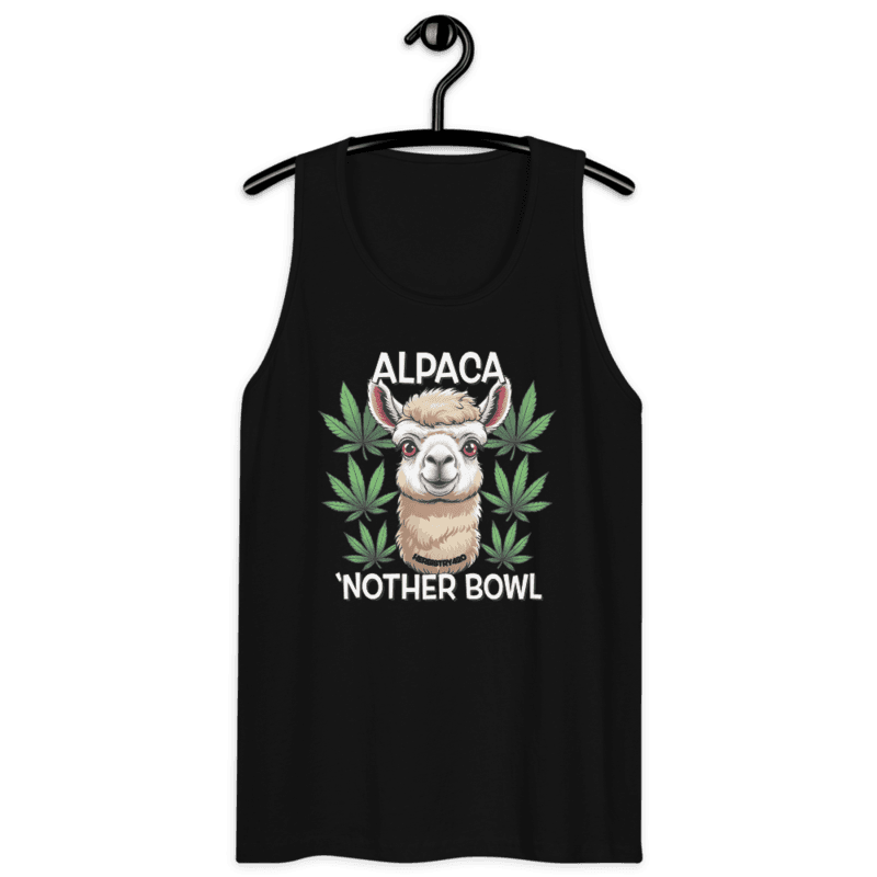 Alpaca 'Nother Bowl – Men’s premium tank top