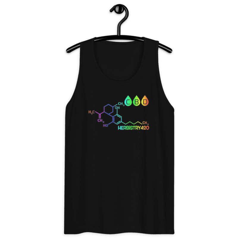 CBD Molecule – Men’s premium tank top