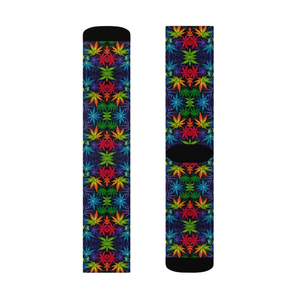 Colorful Leaves – Crew socks