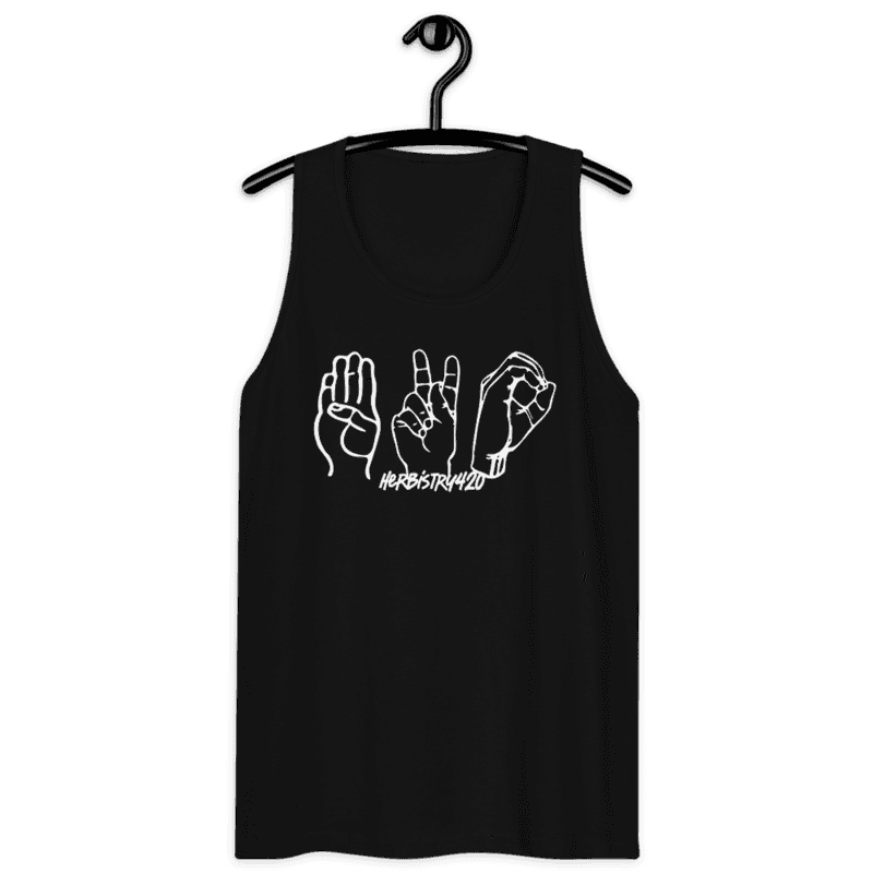 420 Hands – Men’s premium tank top
