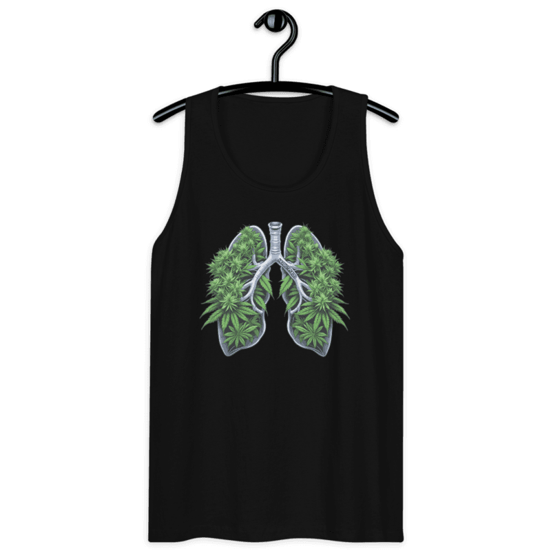Weed Lungs – Men’s premium tank top