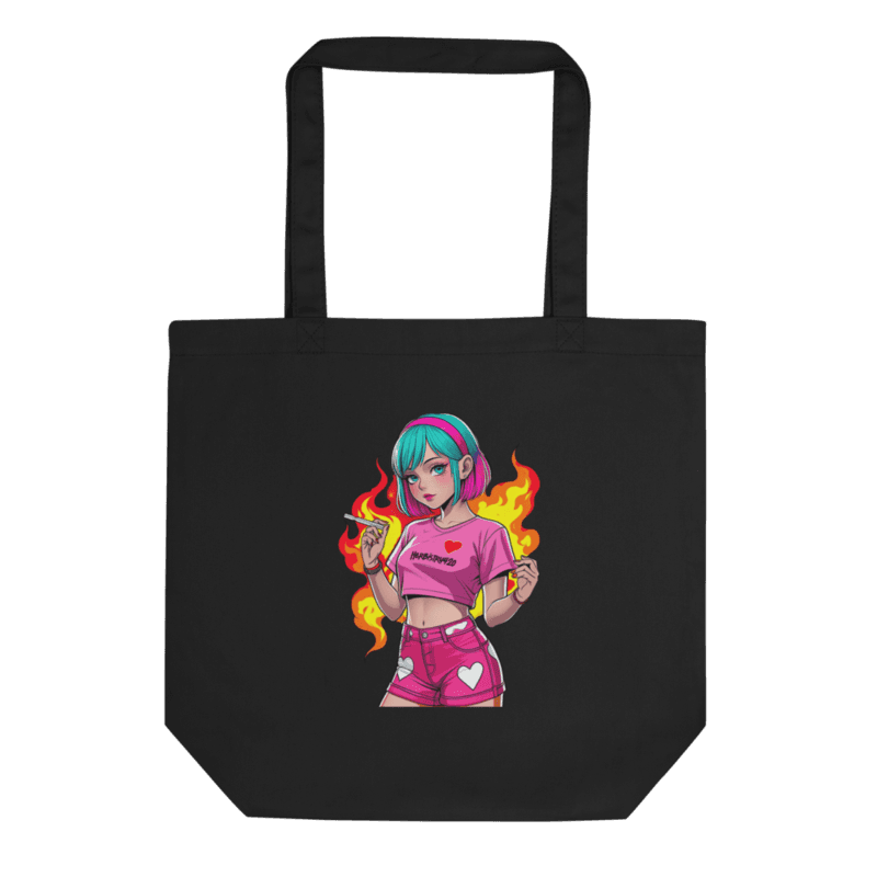 Anime Vape Girl – Eco Tote Bag