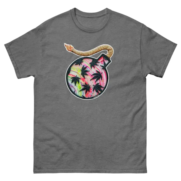 Da Bomb – Red – Unisex Classic Tee - Image 12